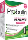 Probulin Kvinder Sundhed Probiotika + Prebiotic for Vaginal, Gut & immunforsvar - 20 Millioner CFU - 12 Probiotiske Strops, 60 Veganske Kapsler
