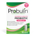 Probulin Kvinder Sundhed Probiotika + Prebiotic for Vaginal, Gut & immunforsvar - 20 Millioner CFU - 12 Probiotiske Strops, 60 Veganske Kapsler