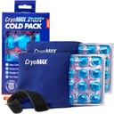 CryoMAX Cold Pack, Genanvendelig, 8 timers kold terapi Ice Pack, small, 6 "x 6" (pakke med 2)