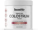 Humble Grass Fed Colostrum Powder - Græs Fed - Høj IgG Indhold - 4000mg Bovine Colostrum - 20% IgG - Gut Sundhed - Hårvækst, Beauth og Immunitet - 30 Serveringer