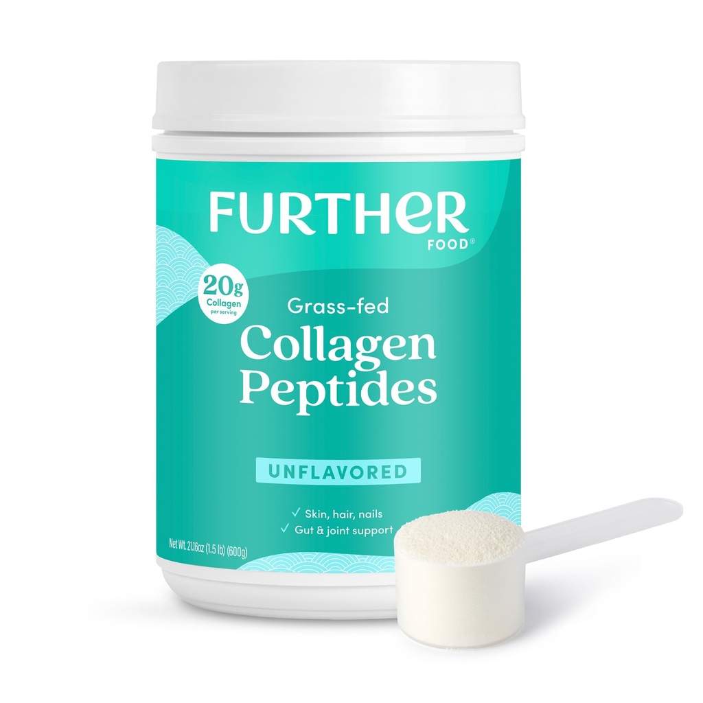 Yderligere fødevarer Uden smag Kollagen Peptider Pulver, Grass- Fed Pasture- Raised Hydrolysed Type 1 & 3 Protein Gut Sundhed