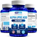 Vi kan lide Vitaminer Alpha Lipoic Acid 600mg kapsler - 100 Servere - Alpha Lipoic Acid Kapsler Hjælper støtte fælles sundhed og antioxidant sundhed sammen med gratis radikal beskyttelse