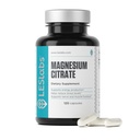 LES Labs Magnesium Citrate - Stress Relief, afslappende søvn, hjerte sundhed, stofskifte, nerve & muskelfunktion - Non- GMO supplement - 120 kapsler
