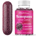 Menopause Vitaminer Beadlets med Black Cohosh, Red Clover & Mere; Hot Flashs, Night Sweats & Mood Support Shue 124; Menopause Kosttilskud til kvinder med Dong Quai, Chaste Tree Berry & DIM Shue 124; Non- GMO 30ct