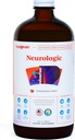 LIQUIDHealth Neurologisk Focus Supplement - Brain Booster Nootrop Supplement til kognitiv funktion, hukommelse & fokus med Ginkgo Biloba, Cholin, L- Theanine & Phosphatidylserin - USA Made (32 oz)