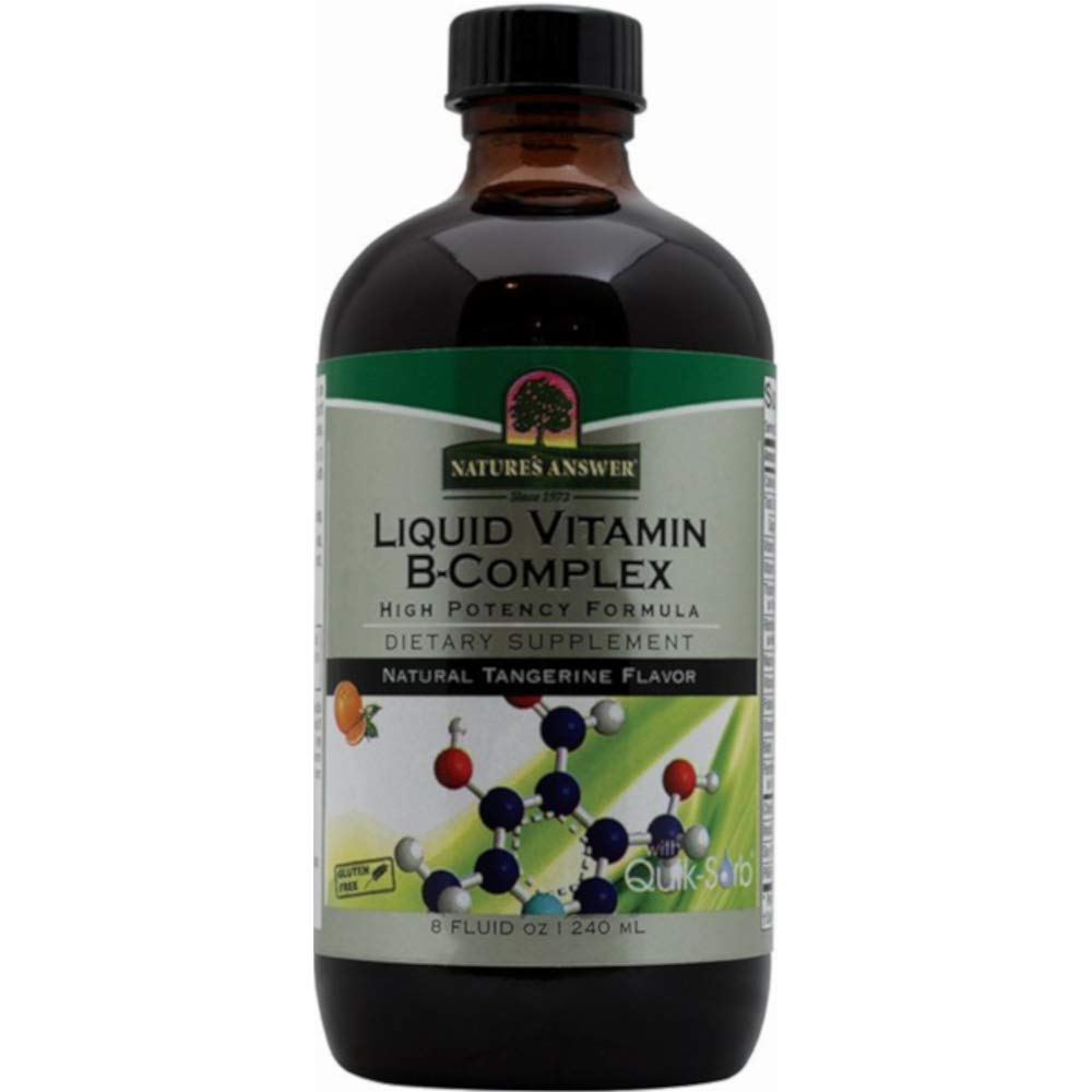 Naturens svar flydende vitamin B- kompleks, 8 Ounces hver (Værdi Pack af 12)