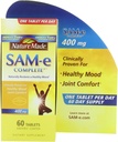 Nature Made SAM- e Complete 400 mg. Tablet (hjælper med at understøtte sundt kød & fælles komfort) Værdi 60