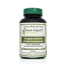 Grøn Økologisk Kosttilskud Thyroid & Hyperthyroidisme, Høj Absorberbar, Non- GMO, Gluten- Free
