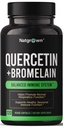 Natgrown Quercetin med bromelain Supplement Complex - 120 kapsler