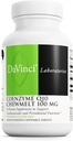 DAVINCI Labs Coenzym Q10 Chewmelt 100mg - Understøtter lever, hjerne, hjerte sundhed & mere med E-vitamin & CoQ10 * - 60 tyggetabletter