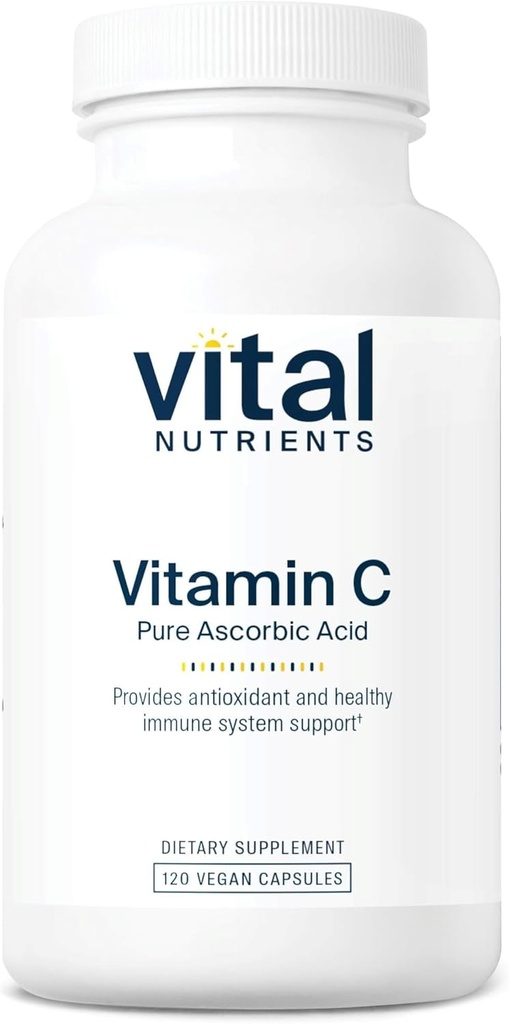 Vital Nutrients Vitamin C 1000mg (100% Pure Ascorbic Acid)
