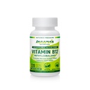Høj Absorption BioActive B12 1000mcg - understøtter energi, nerve & hjerte sundhed - 120 Veganske kapsler - Innervis Nutrition