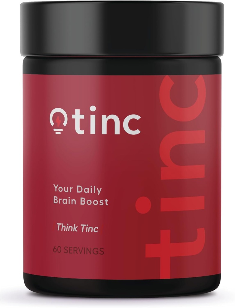 Tinc Coffee Fruit Extract - Ekstra styrke Brain Kosttilskud til hukommelse og fokus - for mental Klarhed & koncentration, Kognitiv Support & Alerness Powder - (60 Servering)
