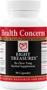 Health Concerns Eight Treasures – Menstrual Relief & Women's Health Supplement – Uterine Health, Fatigue, Irregular Cycles, Postpartum Recovery – Herbal Chinese Medicine – 90 Capsules