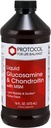 PROTOKOL OM LIV BALANCE Liquid Glucosamin & Chondroitin med MSM - Fælles støtte - Chondroitin MSM Supplement - Egg Free & Dairy Free - 16 fl oz