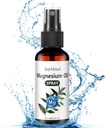 Magnesium Olie til Feet - Magnesium Spray - Pure Magnesium Oil Spray Organic Natural Magnesium Spray Glaskolbe - Let at Absorb & Brug