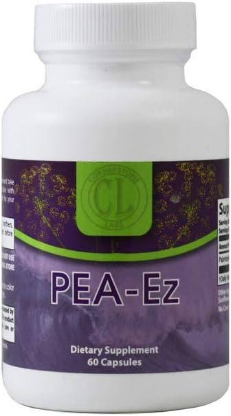 Pea- EZ (Palmitoylethanolamid) Kapsler, 400 mg, 60 Tælling