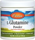 Carlson - L- Glutaminpulver, Free- Form Aminosyre, 3 g, Muscle Tissue Production & Function, Immunsupport, 3,53 oz (100 g)