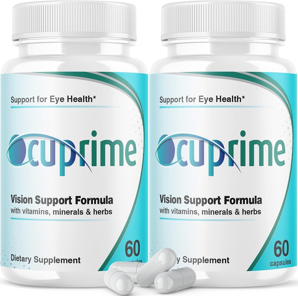 IDEAL YDEEVNE (2 stk.) Ocuprime til øjentillæg Vision Pills (120 kapsler)