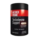 Weider Prime Testosteron Support - Mænds Nutrition - Beriget med vitaminer og mineraler - med Ashwagandha, Chromax Chrom, Bioperine & Zink - Gluten Free - 120 kapsler