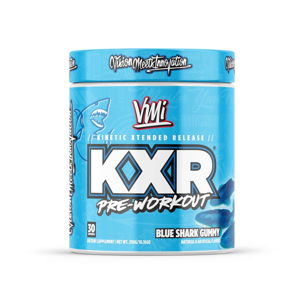 K- XR Pre- workout Energy Powder 124; Intensive Energy Pre- workout drink for mænd og kvinder 124; Creatinine Free