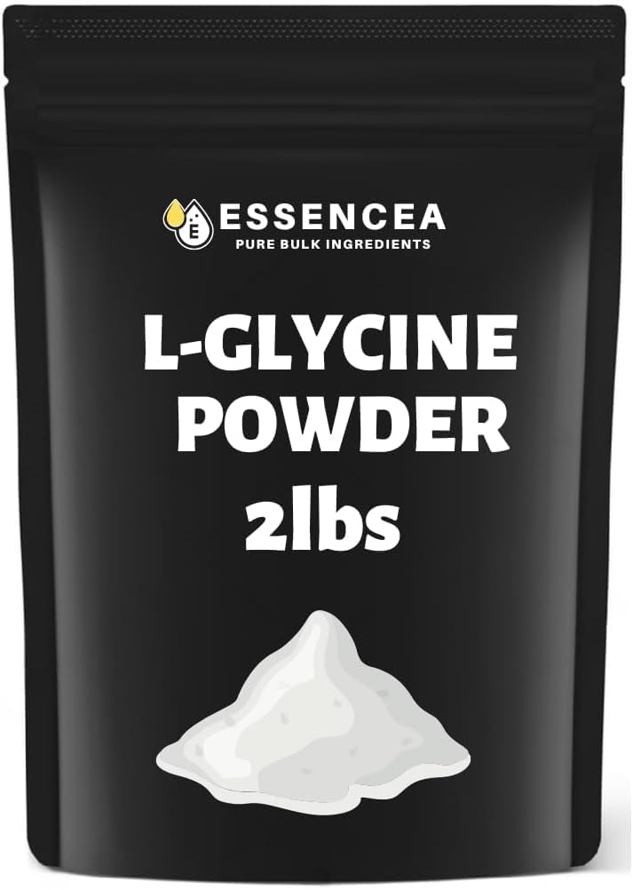L- Glycine Powder 2lb Pure Bulk Ingredienser
