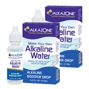 ALKAZONE Gør din egen alkaline vand - Alkaline Booster Drop 1,25 oz (2 pakker)