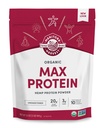 Manitoba Høst Hamp Ja Økologisk Max Proteinpulver, Usødet, 32oz, med 20g Protein og 4,5g Omegas 3 & 6 per Servering, Keto-Friendly, Konserveringsfri, Non- GMO, Packaging May Vary