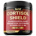 12in1 Cortisol Shield - Ashwagandha og Magnesium & 10 Mere - 90 Kapsler