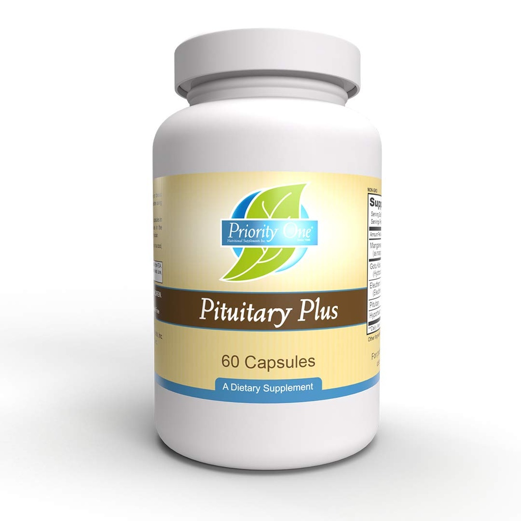 Prioriteret One Vitaminer Pituitary Plus 60 kapsler - Vedligeholdelse af sunde hormon niveauer inden for det normale område - En sund hypofyse er afgørende for det hele endokrine systems velbefindende. *