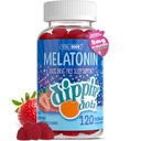 Dippin Dots - Melatonin gummier for børn & voksne (60 dages forsyning) Strawberry Sunset Creme Flavor