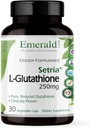 NØDSITUATIONER Setria L- Glutathione - Kraftfuld Glutathion supplement - Tilbud lever & immunitet support * - Glutenfri - 30 Vegetabilske kapsler