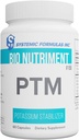 Systemiske formler PTM Kaliumstabilisator 60 kapsler Bio Nutriment # 155.