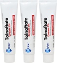 Globe Tolnaftate 1%, 1 Oz Antifungal Treatment, Proven Clinically Effective on Most Atlete 's Foot and Ringworm (3 Pack)