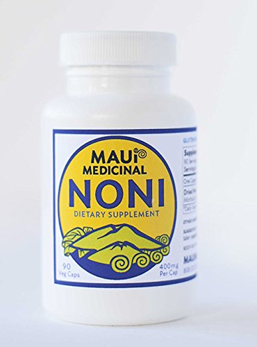 Kona Noni 90 Vcaps 400mg per kapsel Økologisk hele frugt