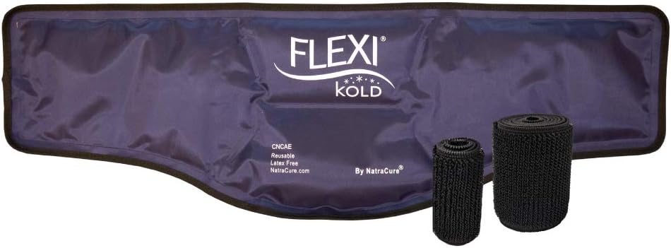 FlexiKold Neck Gel Cold Pack med Straps