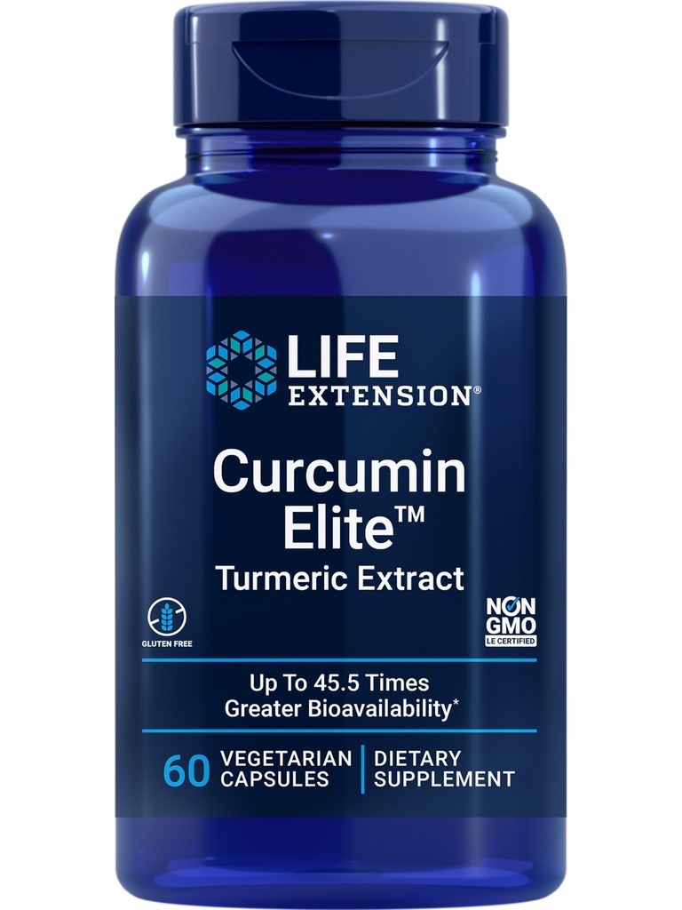 Life Extension Curcumin Elite Gurkemeje, 60 Greve
