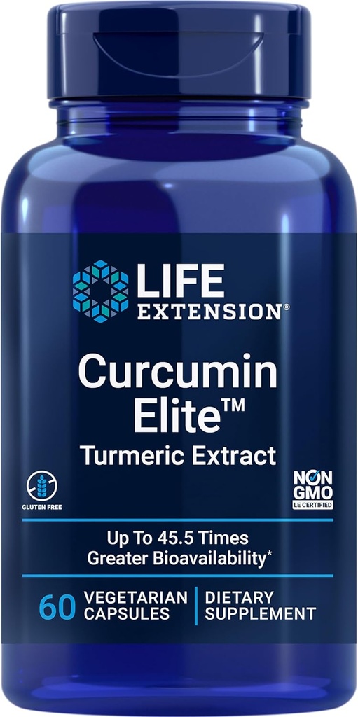 Life Extension Curcumin Elite Gurkemeje, 60 Greve