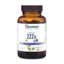 Himalaya Hello ZZZs, 60 Day Supply - Urte Sleep Supplement med Melatonin, GABA, L-Theanine, Lavendel, Kamille og Lemon Balm - Vegan, Non- GMO, Gluten Free, 60 Kapsler