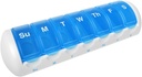 Ezy Dose Travel (7-Day) Pill, Medicin, Vitamin Organizer Box
