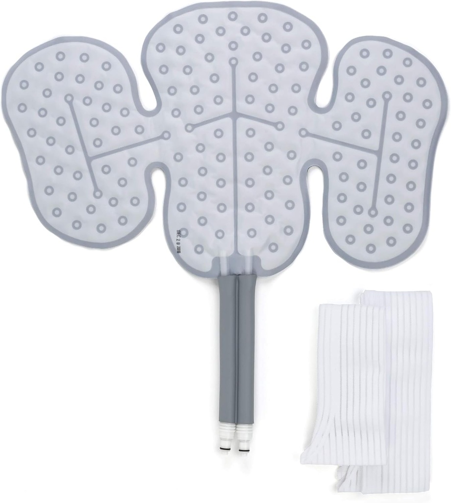 Ossur Cold Rush Therapy Hip Pad Budd124; Bedste Ice Pack til Kirurgi Budd124; Arbejder med Ice Machine til Hip Efter Kirurgi Budd124; Inkluderer slangestik & Elastiske Straps (Venstre)
