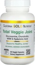 California Gold Nutrition Vegetarisk Glucosamin, Chondroitin, Hyaluronsyre, MSM, Total Veggie Joint & Bone Support Formel, Ikke GMO, No Soy, Gluten Free, 90 Veggie Kapsler