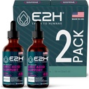 E2H Urisyre Support - Tart Cherry og Devil 's Claw - Understøtter Urisyre Sundhed og Nyre funktion Non-GMO - Vegan - (2 flasker)
