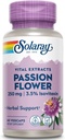 Solaray Passion Flower Extract Supplement, 250 mg 2 gange daglig; 60 greve