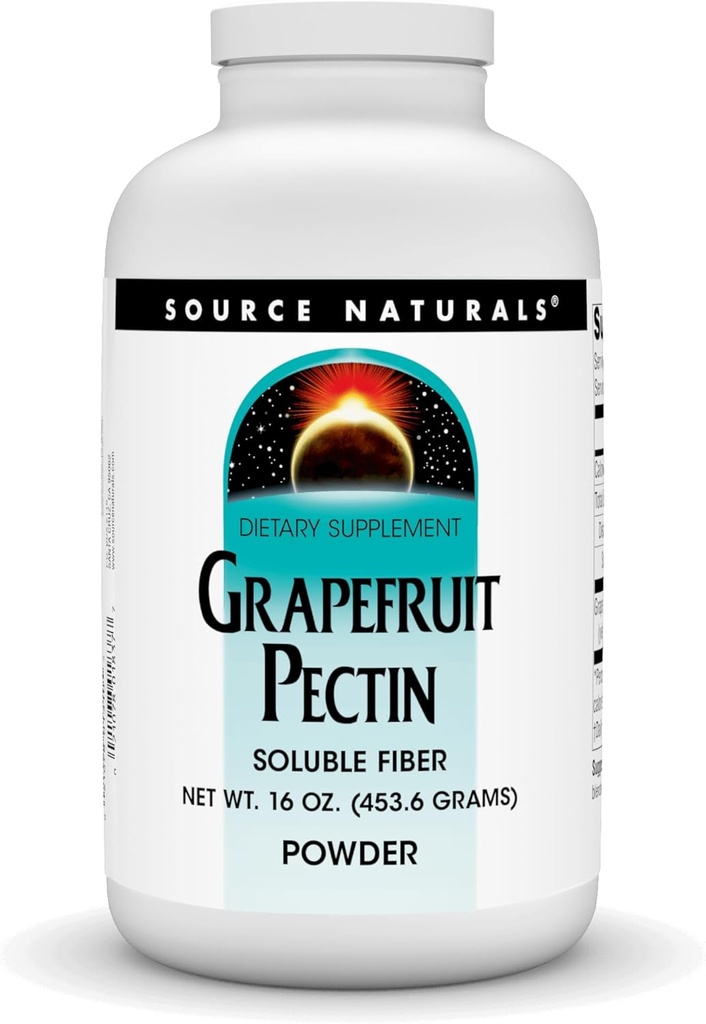 Kilde Naturals Grapefrugt Pektin, Opløselige Fiber - Kosttilskud - 16 oz pulver