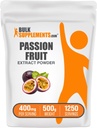 BulkSupplements.com Passion Fruit Extract Powder - Passion Fruit Powder - Gluten Free & No Tilded Sugar, 400mg per Serving, 500g (1.1 lbs) (Pack of 1)