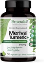 Emerald Labs Meriva Turmerisk Plus - Meriva Turmerisk, PureWay-C Vitamin C & OptiMSM - Understøtter fælles sundhed & immunrespons - 60 vegetabilske kapsler (op til 60-dages forsyning)