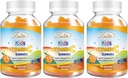 Lovita Vegan Vitamin C Gummies for Kids, Great Tasting Plant- Based Formel, Immunity Function Support med C-vitamin 150mg per daglig servering & Xylitol, Natural Orange Flavored, 90 Gummies (Pack of 3)