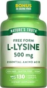 Nature 's Truth L- Lysin 500mg