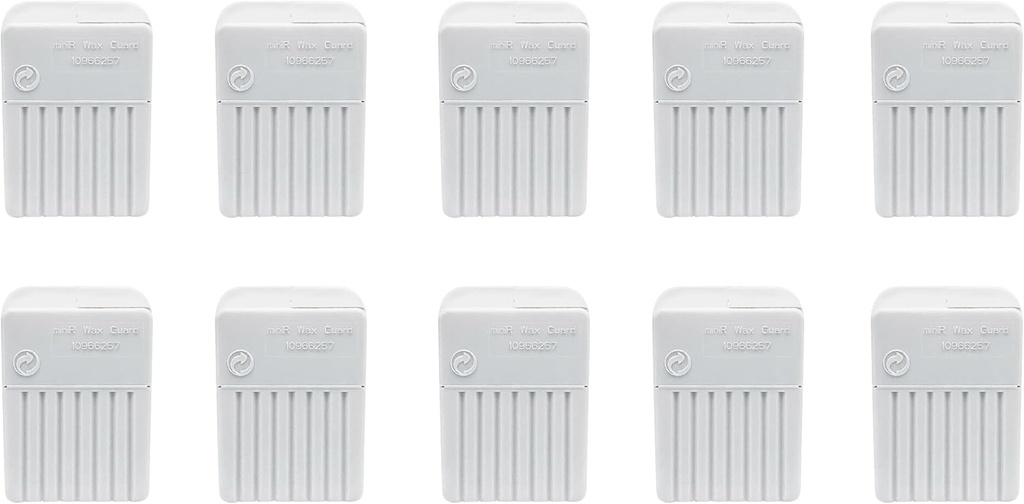 for Siemens / Signia 2.0 Mini Receiver Wax Guards Filtre Høreapparat Tilbehør Cerumen Stop Rengøringsværktøj Erstatninger # 10966257 10- Pack / 80 Filtre (Sony C10 & E10 Kompatibel)